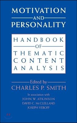 Motivation and Personality: Handbook of Thematic Content Analysis