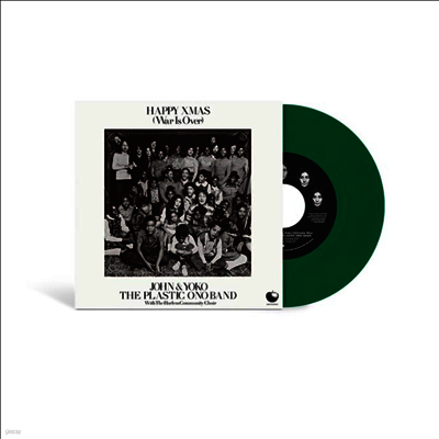 John Lennon & Yoko Ono & Plastic Ono Band — Happy Xmas (War Is Over) (45RPM) 앨범 커버