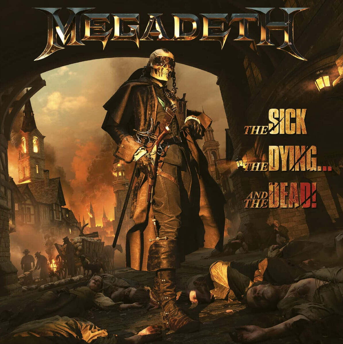 Megadeth (메가데스) - The Sick. The Dying… And The [블루 & 그린 컬러 2LP]