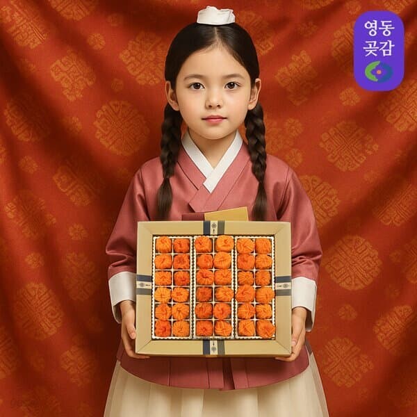영동 반건시 곶감 디저트 간식 집들이 추석 명절 상견례 선물세트