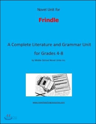 Novel Unit for Frindle