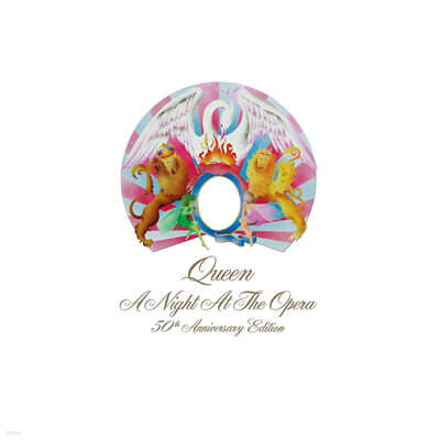 Queen — 4집 A Night At The Opera 앨범 커버