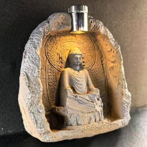미니 부처님 부처 붓다 발광 동굴 불상 조명 냉장고 자석 [2종 좌불 석상 석등 마그넷 불교 박람회 굿즈 석가탄신일 용품]