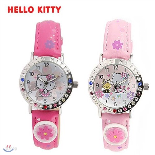 헬로키티 Hello Kitty 가죽시계 4종 택1 HK035