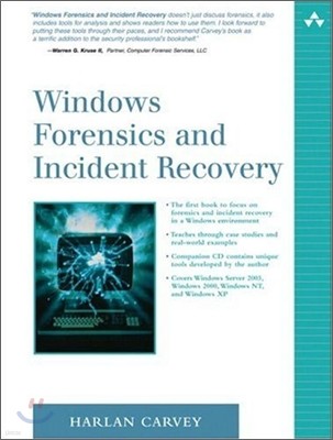 Windows Forensics and Incident Recovery (with CD-ROM)