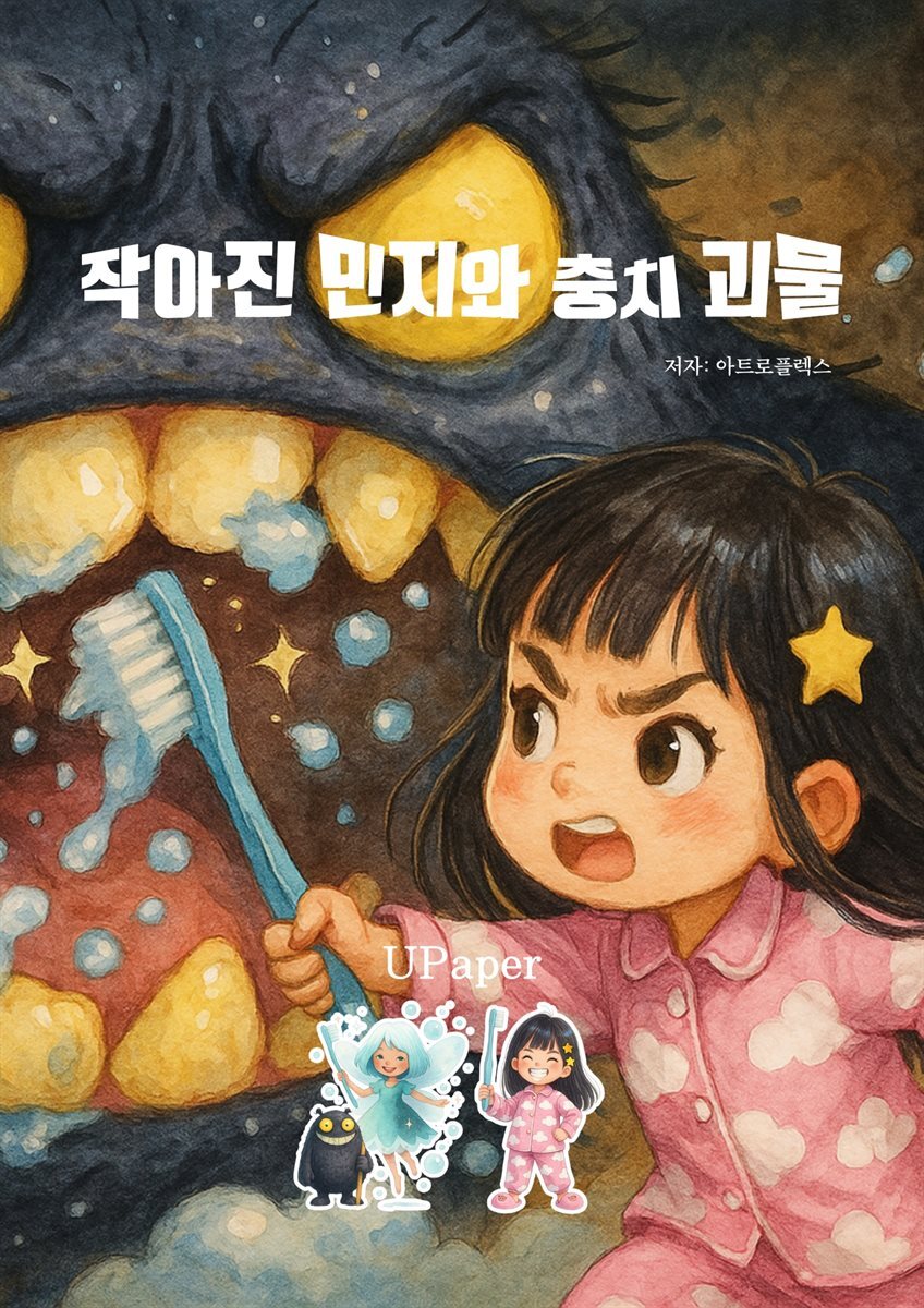 작아진 민지와 충치 괴물