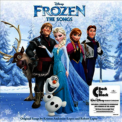 O.S.T. — Frozen: The Songs (겨울왕국: 오스카상 수상 노래들) (Soundtrack) 앨범 커버