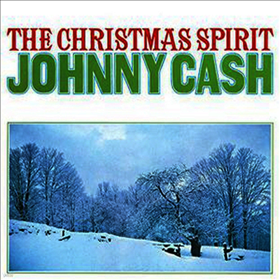 Johnny Cash — Christmas Spirit (Gatefold) 앨범 커버