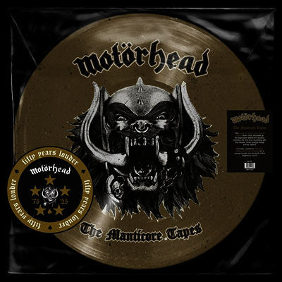 Motorhead — Manticore Tapes 앨범 커버