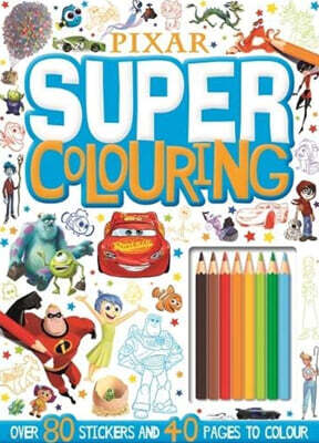 Disney Pixar Mixed: Super Colouring
