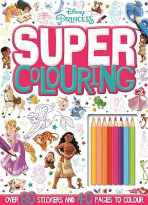 Disney Princess Mixed: Super Colouring