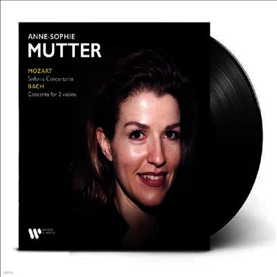 Anne-Sophie Mutter — 모차르트: 신포니아 콘체르탄테 & 바흐: 두 대의 바이올린을 위한 협주곡 (Mozart: Sinfonia Concertante & Bach: Concertos for Two Violins BWV 1043) - Anne-Sophie Mutter 앨범 커버