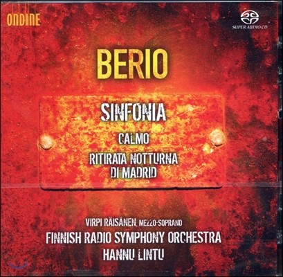 Hannu Lintu 베리오: 신포니아, 칼모 외 (Berio: Sinfonia & Calmo)