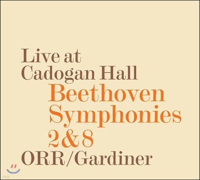 John Eliot Gardiner 베토벤: 교향곡 2번, 8번 (Beethoven: Symphonies Op.36, Op.93) 존 엘리엇 가디너