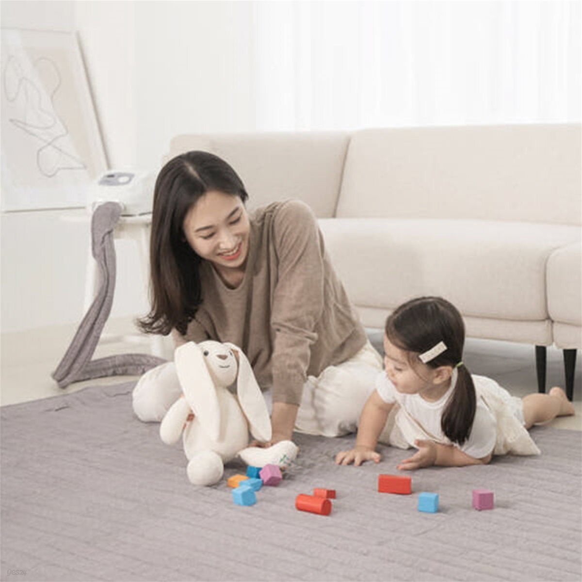 [포레몽] 양면사용 워셔블 건조기 가능 온수매트 베이직 퀸(단일난방) 1500x1900mm