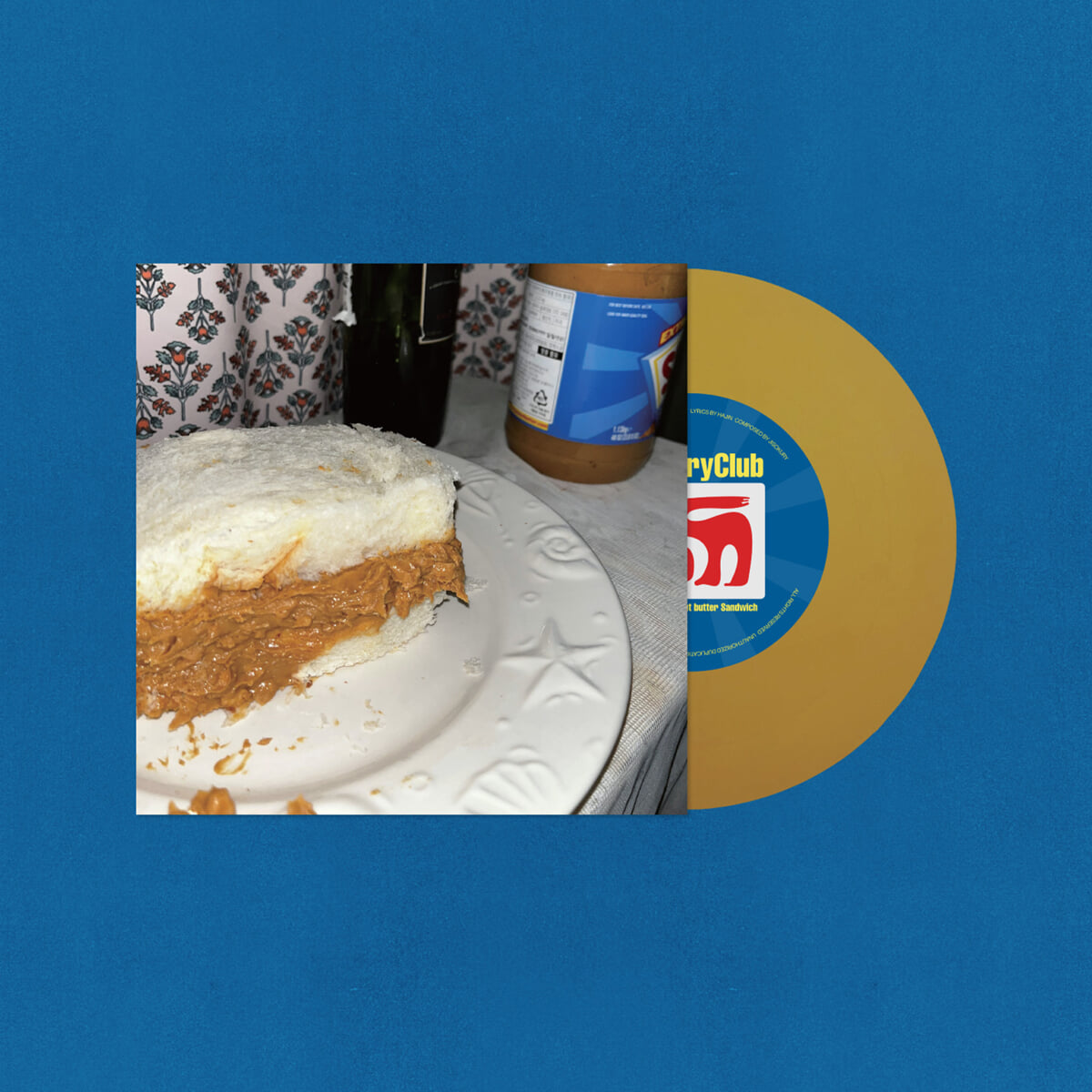 jisokuryClub (지소쿠리클럽) - Peanut butter Sandwich [투명 옐로우 컬러 7인치 Vinyl]