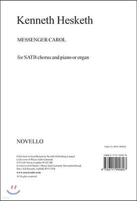 Kenneth Hesketh: Messenger Carol Satb