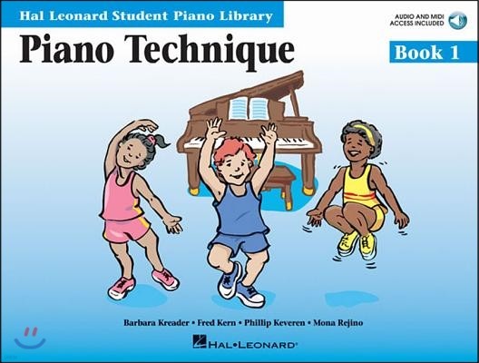Piano Technique Book 1 - Book with Online Audio: Hal Leonard Student Piano Library [With CD (Audio)]