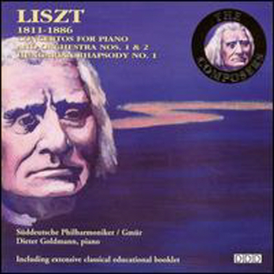 Ʈ: ǾƳ ְ 1, 2, 밡 ð 1 (Liszt: Concertos for Piano and Orchestra Nos.1 & 2, Hungarian Rhapsody No.1) - Dieter Goldmann