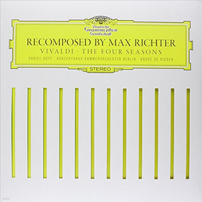 Daniel Hope — 막스 리히터 - 비발디 사계의 재구성 (Recomposed By Max Richter: Vivaldi Four Seasons) - Daniel Hope 앨범 커버