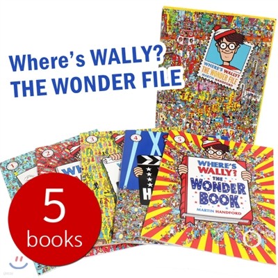 Whers's WALLY? The Wonder File (5 Books)