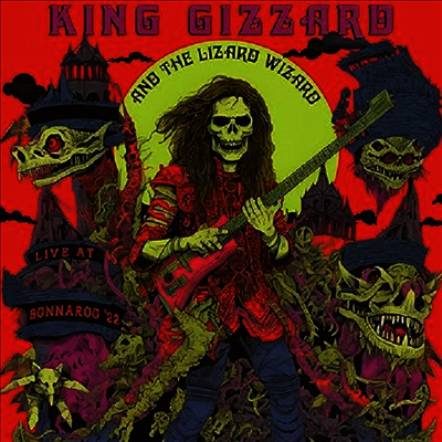 King Gizzard & the Lizard Wizard — Live At Bonnaroo 22 (Gatefold) 앨범 커버