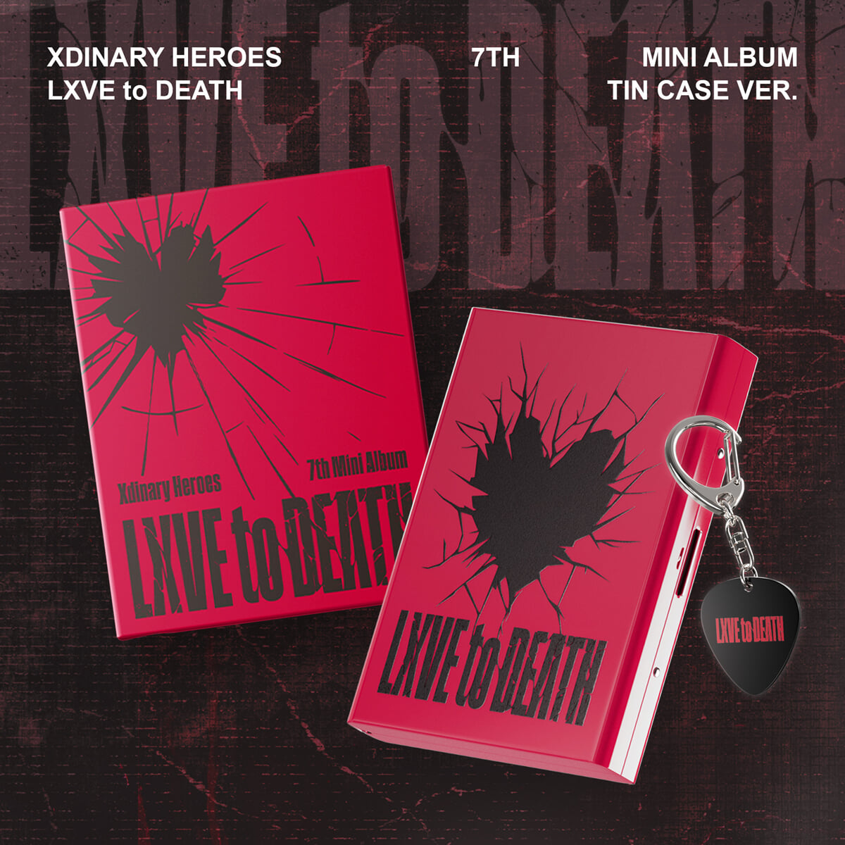 Xdinary Heroes (엑스디너리 히어로즈) - 미니앨범 7집 : LXVE to DEATH [Tin Case ver.]