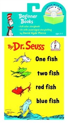 One Fish, Two Fish, Red Fish, Blue Fish Book & CD