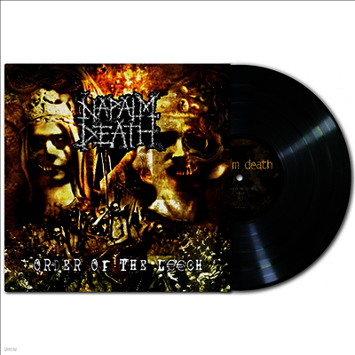 Napalm Death — Order Of The Leech 앨범 커버