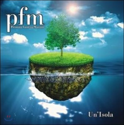 PFM (Premiata Forneria Marconi) — Un'isola 앨범 커버