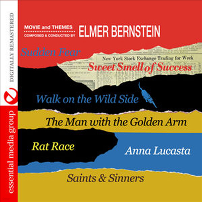 Elmer Bernstein - Movie & Tv Themes (Remastered)(CD-R)