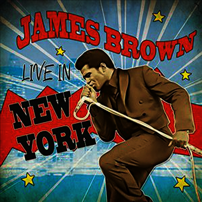 James Brown — Live In New York 앨범 커버