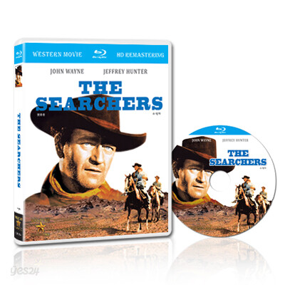 [Blu-ray] The Searchers Blu-ray Korea Import Region A English Sub