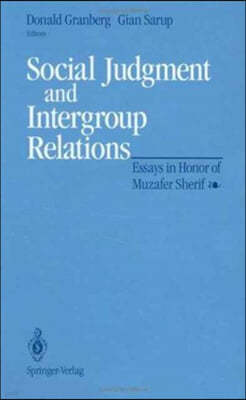 Social Judgement and Intergroup Relations