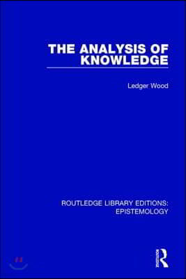 Analysis of Knowledge