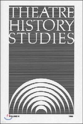 Theatre History Studies 1986