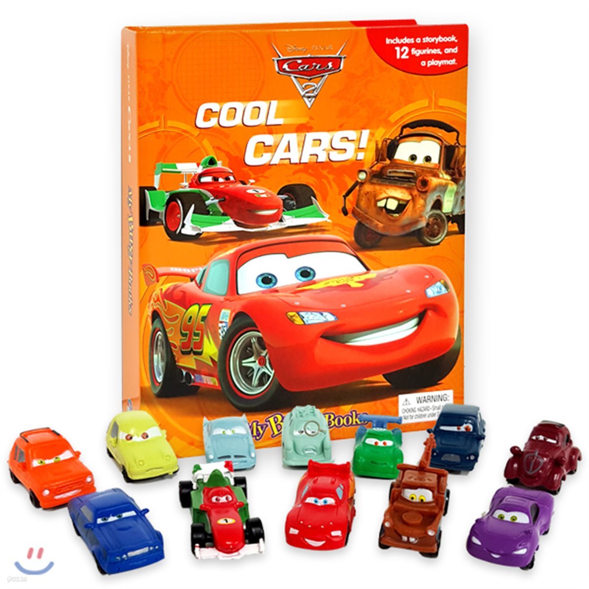 Cars 2 My Busy Book 디즈니 픽사 비지북 카2 피규어 책