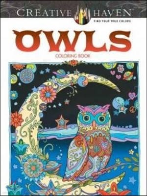 Creative Haven Owls Coloring Book