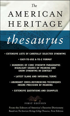 The American Heritage Thesaurus