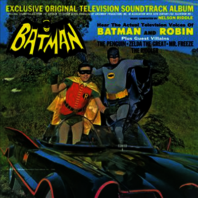 Nelson Riddle — Batman (배트맨) (TV Soundtrack) 앨범 커버