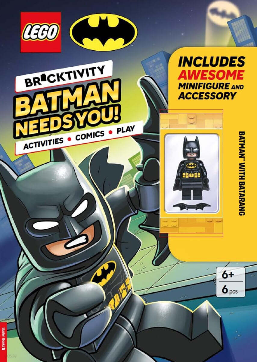 The LEGO® Batman™: Batman Needs You! (with LEGO Batman minifigure and batarang)