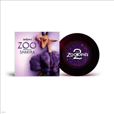Shakira - Zoo (From Zootopia 2) (주토피아 2) (Original Soundtrack)(7 Inch Colored Single LP)