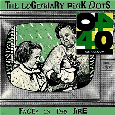 Legendary Pink Dots — Faces In The Fire 앨범 커버