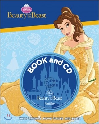Disney Beauty and The Beast Padded Book & CD