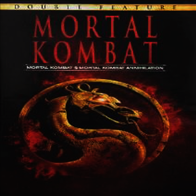 Mortal Kombat 1 & 2 (모탈 컴뱃 편 & 2편)(지역코드1)(한글무자막)(DVD)