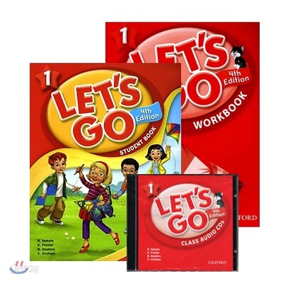 [4판] Let's Go 1 Set [SB+WB+CD]