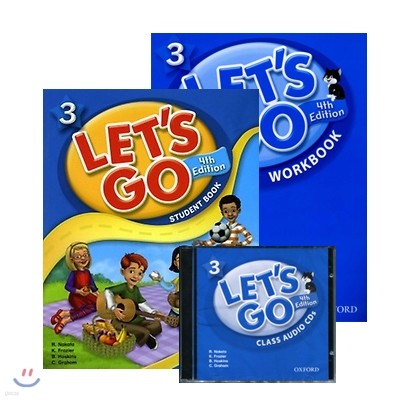 [4판] Let's Go 3 Set [SB+WB+CD]