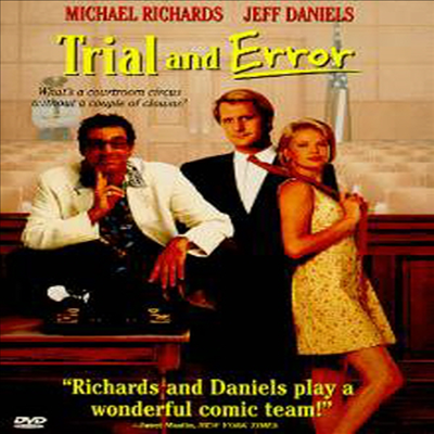 Trial and Error (Ʈ̾) (1997)(ڵ1)(ѱ۹ڸ)(DVD)