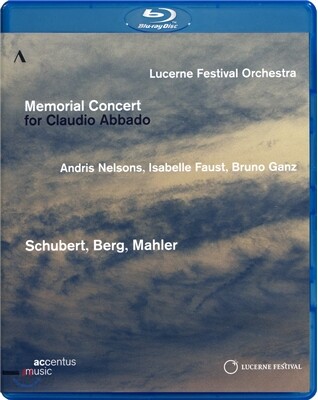 Andris Nelsons, Isabelle Faust, Bruno Ganz 클라우디오 아바도 추모 콘서트 블루레이