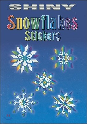 Shiny Snowflakes Stickers [With 12 Full-Color Stickers]